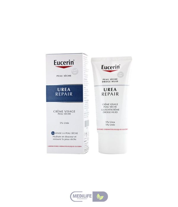 EUCERIN UREA REPAIR CREME VISAGE 50ML