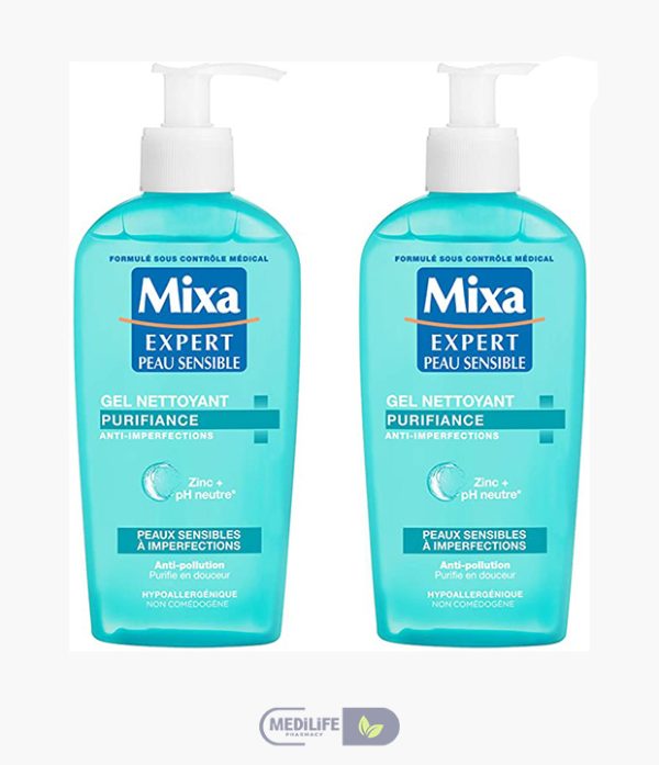 mixa visage MIXA Gel Nettoyant Sans Savon