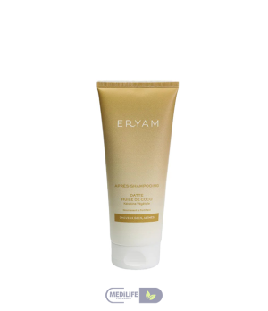 ERYAM Après-Shampooing Datte et Huile de Coco-Cheveux secs, abîmés