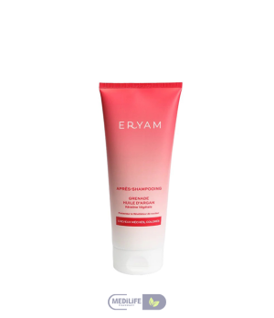 eryam après ERYAM Après-Shampooing Grenade et Huile d'Argan -Cheveux méchés, colorés