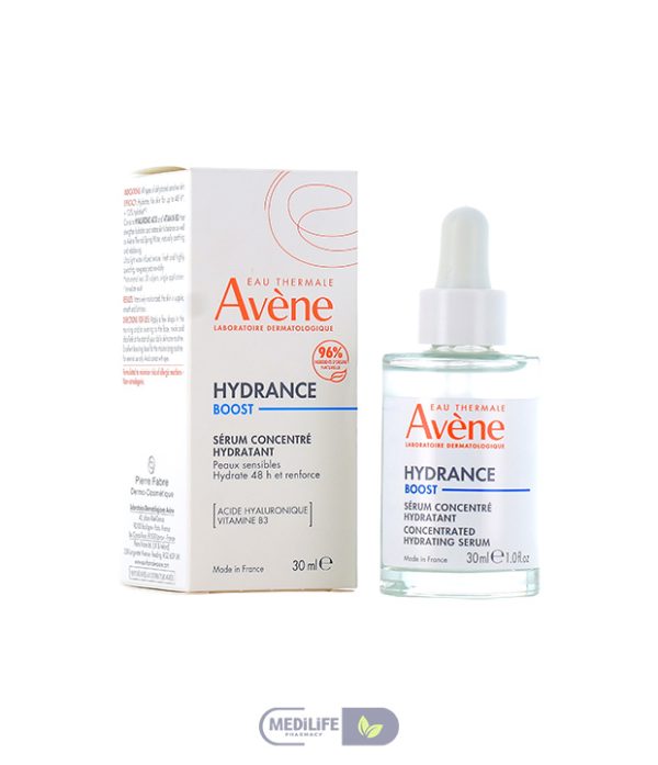 modèle Avène Hydrance Boost Sérum Concentré Hydratant