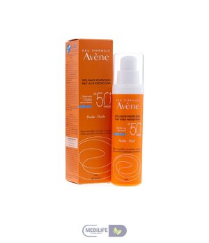 modèle-Récupéré Avène Solaire Fluide Très Haute Protection SPF 50+