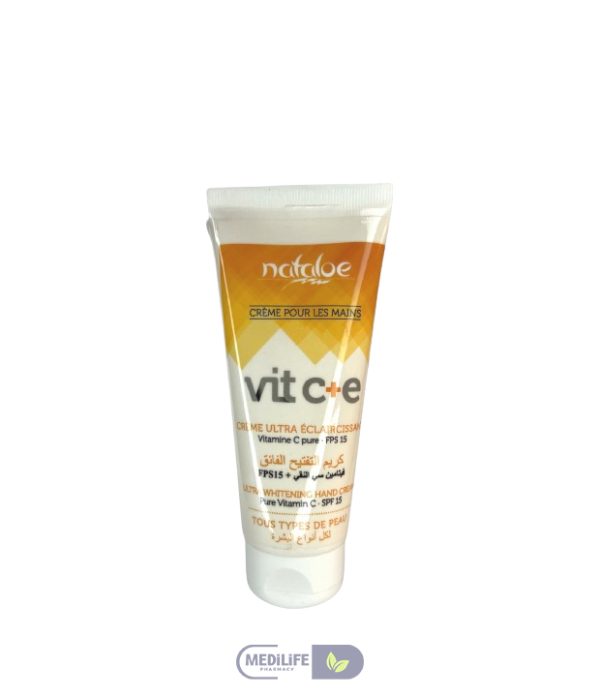 Créme Mains Vit C+E SPF 15 Nataloe Crème Mains Vit C+E SPF 15