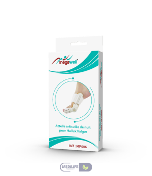 MP006 Megawell Attelle De Nuit Pour Hallux Valgus