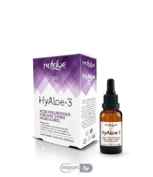 Nataloe Hyaloe-3 Acide Hyaluronique Pure Avec 3 Points Moleculaire Nataloe Hyaloe-3 Acide Hyaluronique Pure Avec 3 Points Moléculaires